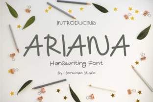 Ariana Handwritten Font for Elegant Branding and Packaging