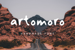 Artomoro: A Natural Handmade Script Font for Editorial Design