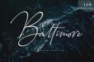 Baltimore Family: The Modern Signature Font for Polished Branding