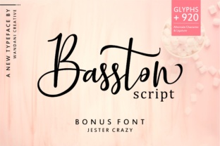 Basston Script Typeface Review for Campaign Design