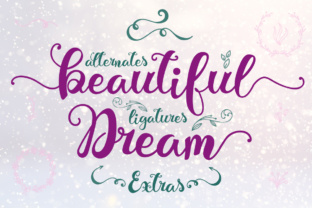 Beautiful Dream Typeface: Elevating Editorial Design with Handlettered Elegance
