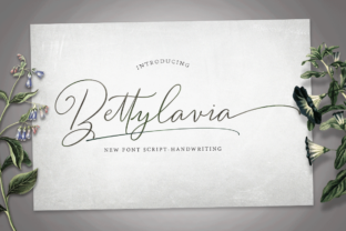 Bettylavia: A Script Handwritten Typeface for Distinctive Branding
