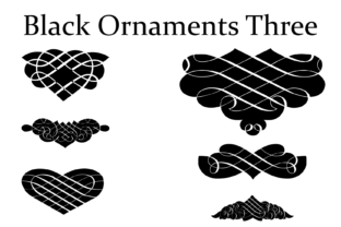 Black Ornaments Three: Elegant Display Fonts for Boutique Branding
