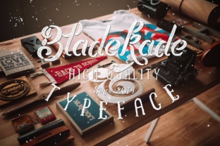 Bladekade: The Stencil Script Typeface for Bold Editorial Branding