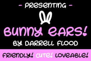Bunny Ears: The Playful Script Handwritten Font for Spring Campaigns