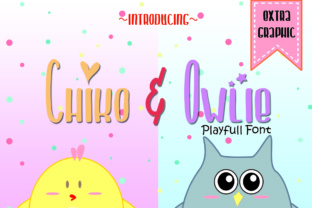 Chiko Owlie: The Playful Script Font for Youthful Brand Identity