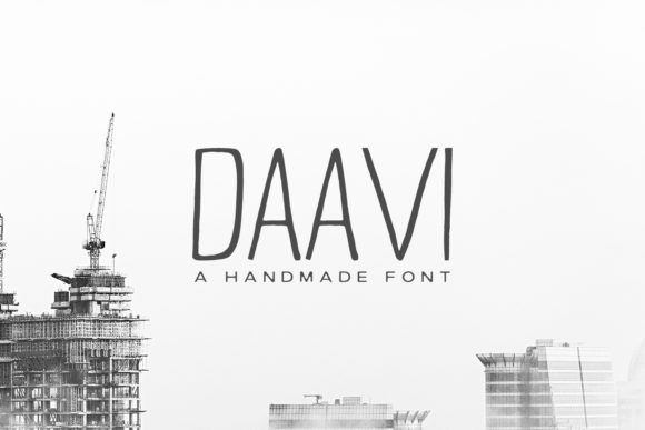 Daavi: A Handmade Serif Font for Modern Branding