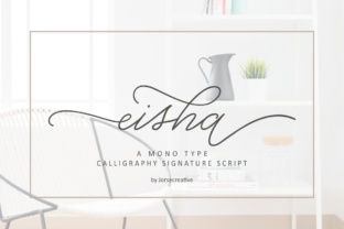 Eisha Script Typeface Review for Modern Brand Campaigns