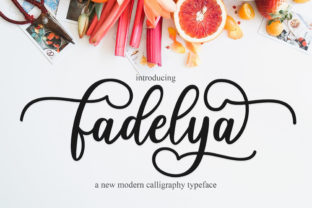 Fadelya Script: Modern Calligraphy for Digital Branding