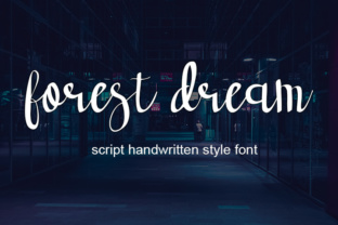 Forest Dream Typeface Review for Editorial Design