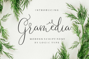 Gramedia: The Elegant Handwritten Font for Digital Branding