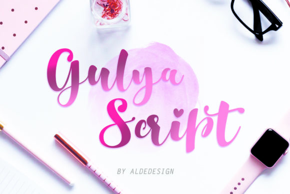 Gulya Script Typeface Review for Brand Campaigns