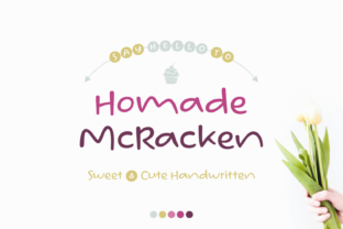 Homade McRacken: A Playful Script Handwritten Font for Branding