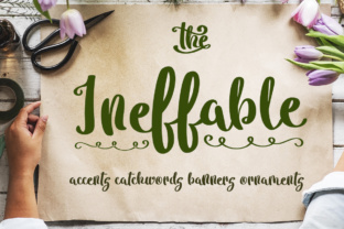 Ineffable: The Playful Handdrawn Font for Campaign Creatives