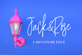 Jack and Rose: A Natural Handwritten Script Font for Editorial Design