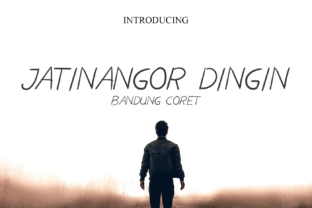 Jatinangor Dingin: The Script Handwritten Font for Professional Branding