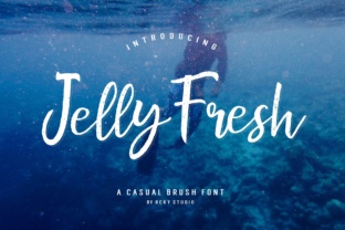 Jelly Fresh: A Handmade Script Font for Modern Web Design
