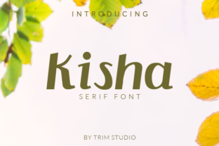Kisha: The Hand-Drawn Serif Typeface for Scroll-Stopping Brand Visuals