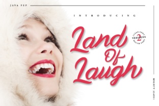 Land of Laugh: A Smooth Script Handwritten Font for Editorial Design