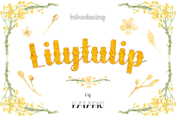 Lilytulip Script: A Vintage Typeface for Handmade Branding