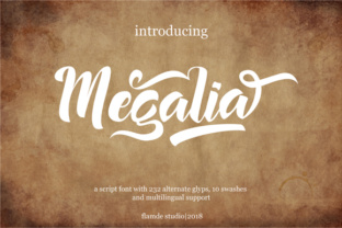 Megalia Script Handwritten Font Review for Elegant Branding