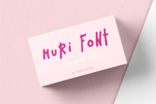 MuRi: The Handwritten Script Font for Modern Editorial Design