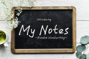My Notes: The Handwritten Font for Authentic Brand Identity