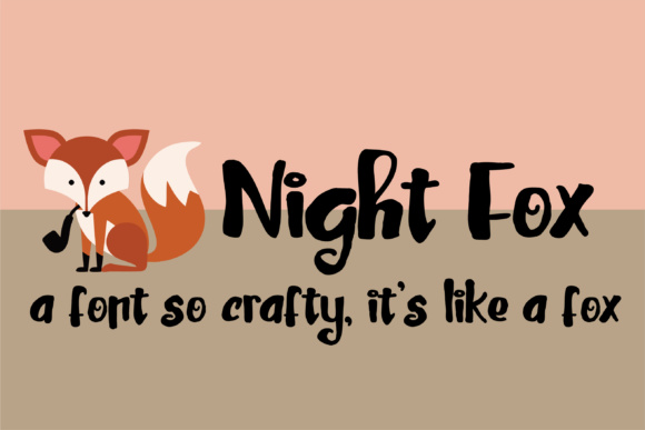 Night Fox: A Script Handwritten Font for Creative Branding