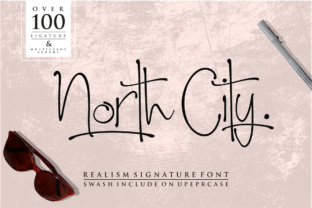 North City: The Handwritten Typeface for Authentic Editorial Design