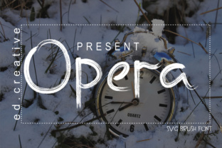 Opera Brush Font Review for Small Business Branding