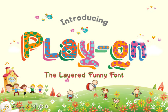 Play on: The Bold, Bouncy Font for Summer Campaigns