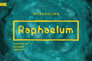 Raphaelum: The Playful Handwritten Font for Wholesome Brand Identity