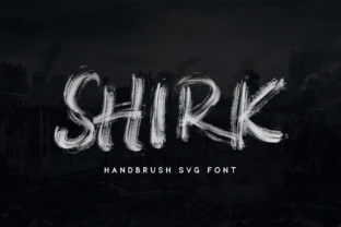 Shirk: A Striking SVG Color Font for Editorial Design