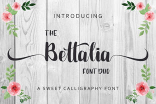 The Bettalia Duo: Elegant Script Fonts for Modern Web Design