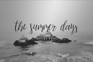 The Summer Days Script: A Designer’s Take on Elegant Branding