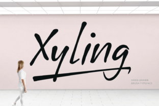 Xyling: The Hand-Drawn Brush Font for Standout Branding