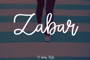 Zabar Handwritten Font for Social Media and Brand Campaigns