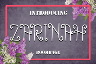 Zarinah Handwriting Font Review for Crafters